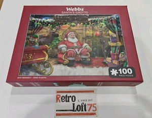Santa's Grotto Christmas 100 Piece Jigsaw Puzzle. Webbs. New - Picture 1 of 6