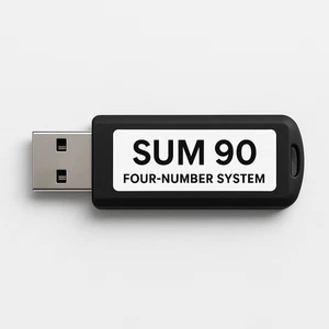 Proven Four-Number combinations on USB Drive - Picture 1 of 5
