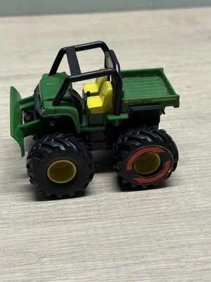 John Deere  ATV Pullback Dozer Gator Tread Thrasher Plastic Works ERTL - Image 1 of 4