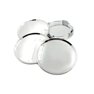 Tire Parts Chrome Hub Rim Cover 2.5" 63mm Car Wheel Center Caps 2 1/2" Universal - Picture 1 of 3