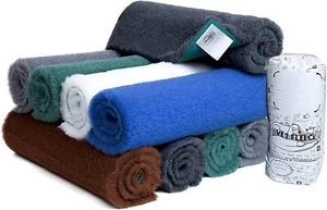 VETFLEECE Heavy Duty Dog Bed Whelping Fleece Pro Bedding Rolls 6 Colours - Picture 1 of 31