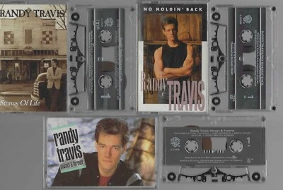 3) Randy Travis Cassette's (Cassette Lot) VG-VG+ Cond. - Image 1 of 3