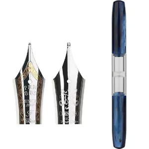 Penbbs 469 Pluma Fuente Acrílico Pluma Fuente Doble Punta Pluma Regalo con Caja - Galaxy - Imagen 1 de 2