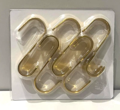 Gancio IKEA HULTARP, colore lucido/ottone, 7 cm, 2 3/4" NUOVO - Immagine 1 di 3