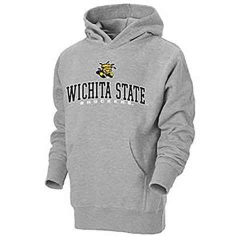 NCAA Wichita State Shockers Youth Unisex Youth Go-To Hood,X-Large,Oxford Cover