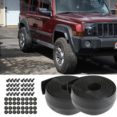 21ft Universal Truck ATV UTV Fender Flares Widebody Wheel Arche PVC Molding Trim - Image 1 of 4