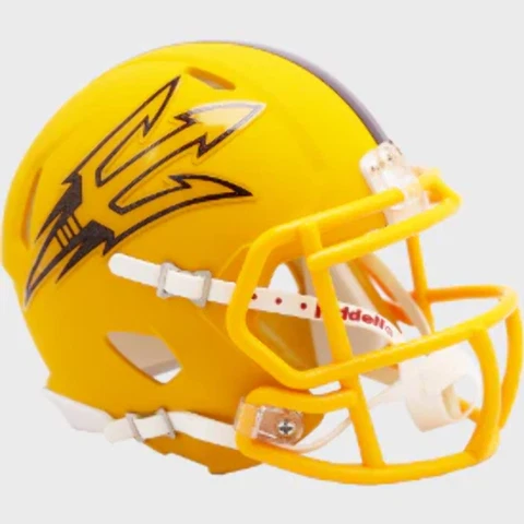 Arizona State Sun Devils NCAA Mini Speed Football Helmet Gold- NCAA Cover