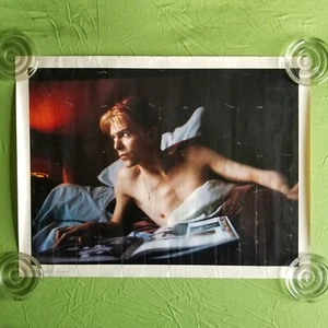 David Bowie at L'Hotel Paris France 1976 Vintage Poster Art Andrew Kent NO Vinyl - Picture 1 of 12