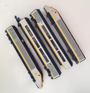 Trenes Hornby Eurostar 4x, uso para piezas. - Imagen 1 de 8