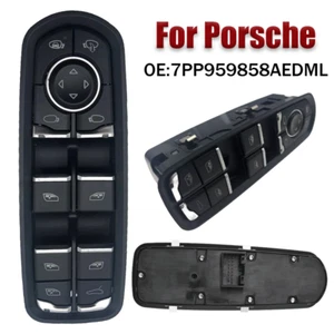 ABS Car Window Control Switch 7PP959858AEDML For Porsche Cayenne Macan Panamera - Picture 1 of 8