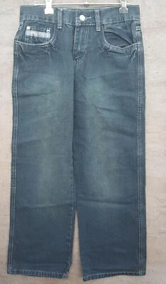 Jeans Denim Urban Tilt Talla 10 Rectos Gris Lavado Algodón 35cm Cintura Foto 1 de 4