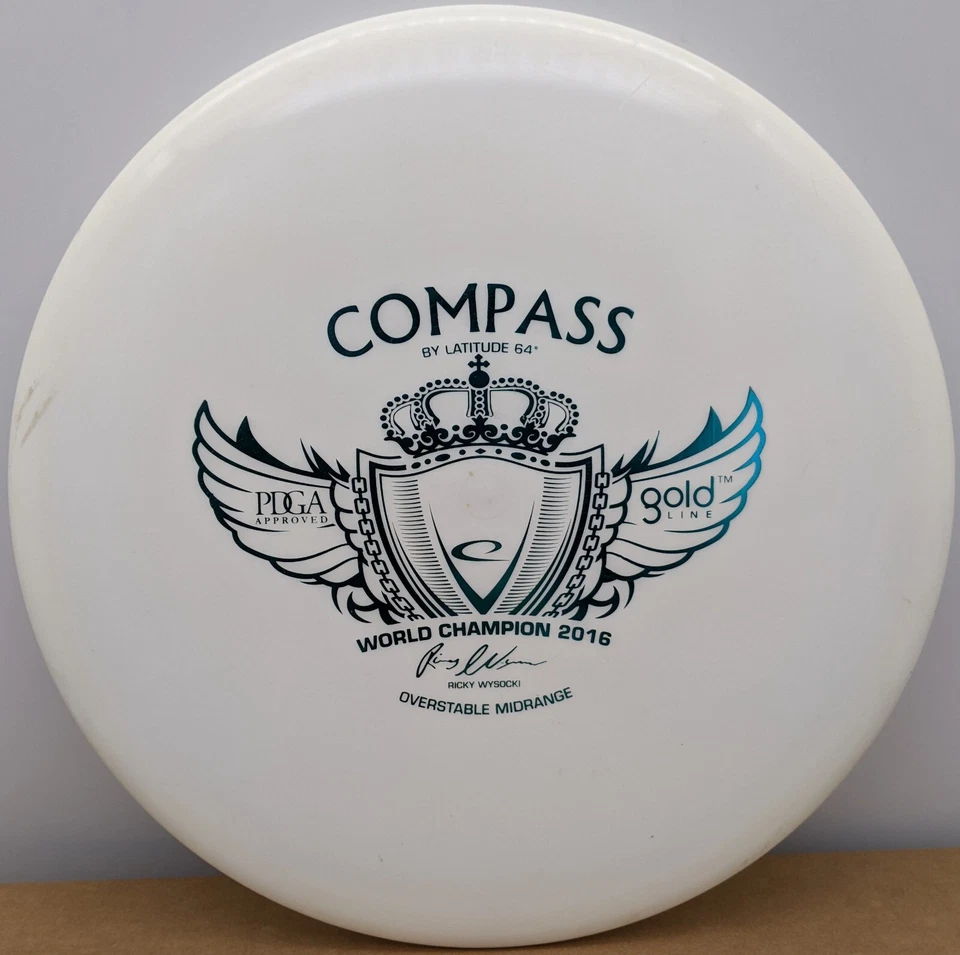 Latitude 64 COMPASS 2016 World Champion 177g Gold Line Pre Innova White - Image 1 of 1