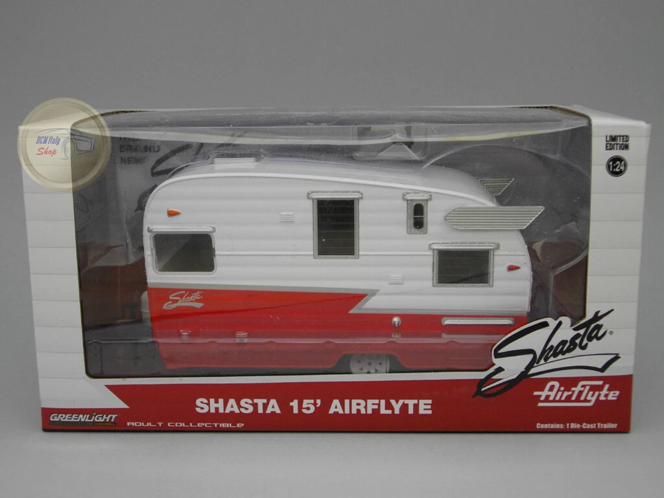 Shasta Airflyte (2015) - Greenlight Caravan 1:24 - GL18225WR - Immagine 1 di 1
