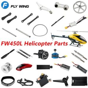 Flywing FW450L RC parti elicottero motore batteria ESC servo cinghia ingranaggi albero principale