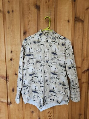 Natural Issue Mens Long Sleeve Shirt Button Down Size Large Beige Wrinkle Free - Image 1 of 4
