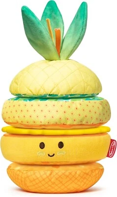 Melissa & Doug Multi-Sensory Pineapple Soft Stacker Infant Toy - Image 1 of 4