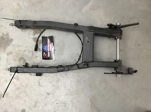 18-21 KAWASAKI EX400 SWINGARM WITH ADJUSTERS AND FRAME MOUNTS 3 MILES - Picture 1 of 12
