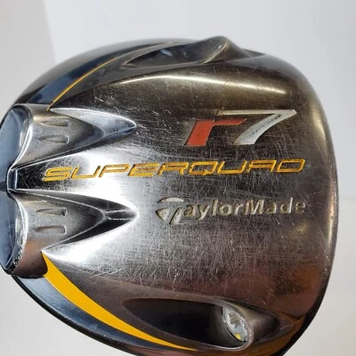 Used Right Handed TaylorMade R7 SuperQuad 9.5* REAX 65g Stiff Flex S Graphite - Image 1 of 4