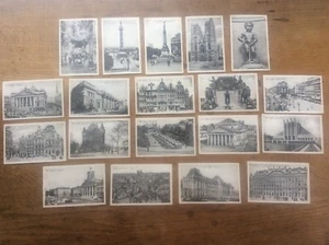 Joblot Collection 19 Bruxelles Brussels Postcards c1920s 1930s P.I.B. Belgium - Picture 1 of 6