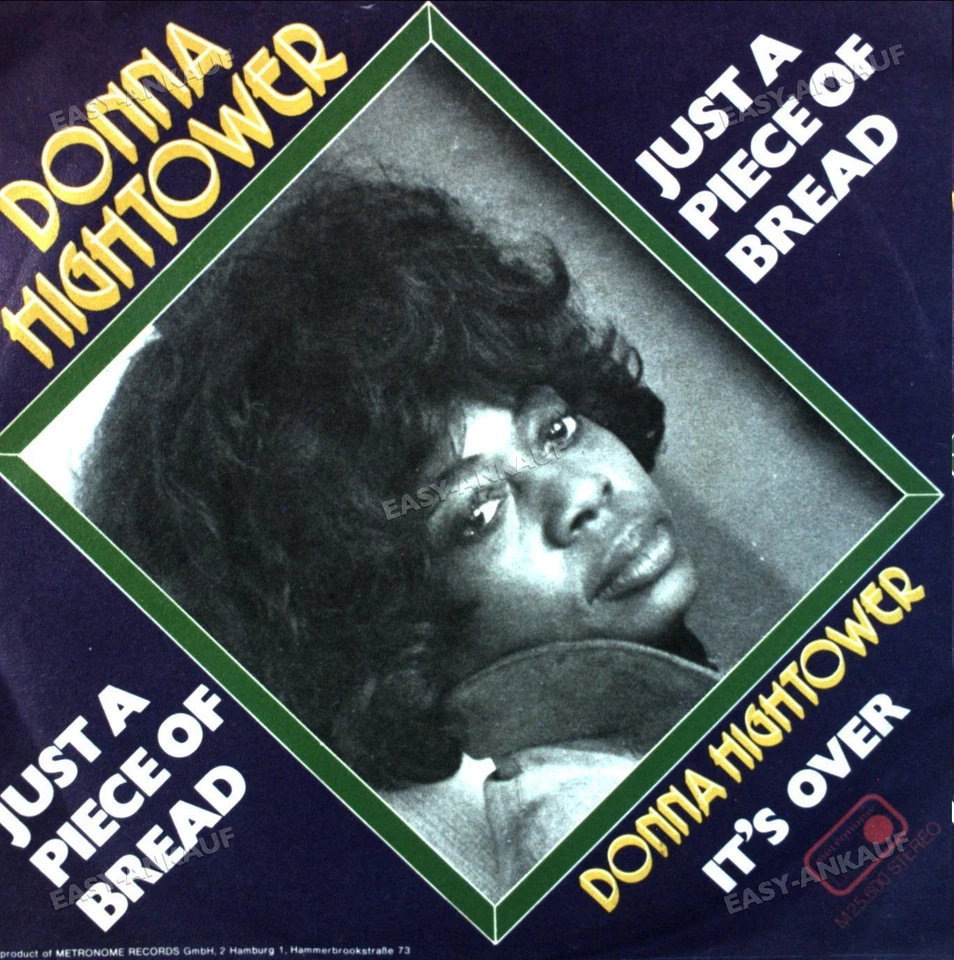 Donna Hightower - Just A Piece Of Bread 7" (VG/VG) . - Image 1 of 1