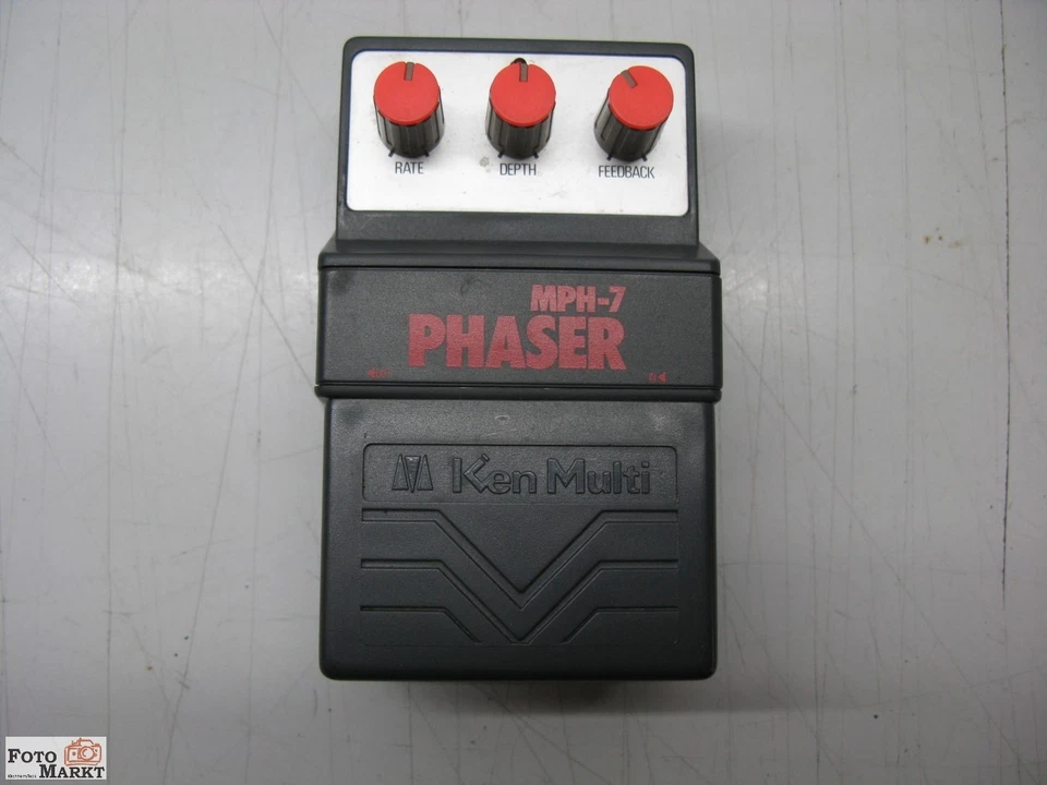 Effekt-Pedal KEN MULTI MPH 7 Phaser - wie abgebildet incl. 9V Batt. - Bild 1 von 4
