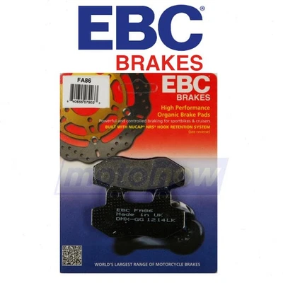 EBC Front Organic Brake Pads for 2006-2011 Hyosung GV650 - Brake Brake ze - Image 1 of 4
