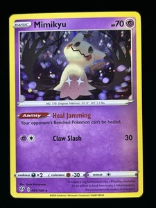 Mimikyu - (Cosmos Holo) Darkness Ablaze 081/189 casi nuevo - Imagen 1 de 2