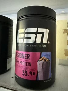 ESN Designer Whey Protein 908g Neu OVP Blueberry Cheesecake - Bild 1 von 2