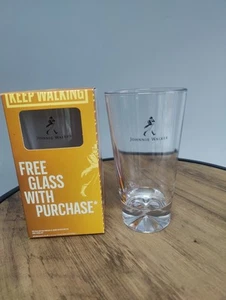 Johnny Walker Whiskey Hiball Glasses X2 Solid Glass Heavy Base - Picture 1 of 5