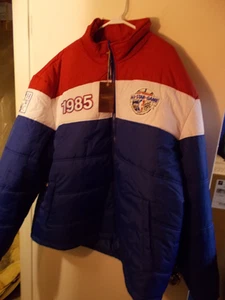 XXXL Mitchell & Ness Hardwood Classic 1985 35th Annual All Star Puffer Jacket - Picture 1 of 3