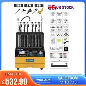 AUTOOL CT500 GDI FSI EFI Fuel Injector Cleaner Tester Ultrasonic Cleaning Machin - Picture 1 of 23