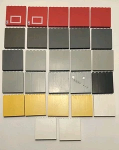 Lego Brick Panel Wall 1 x 6 x 5 3754 ALt 44590 (Lot of 27) - Picture 1 of 1