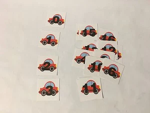 Learning Center - Red Car - Numbers - 36 Laminated Picture Card - Picture 1 of 9