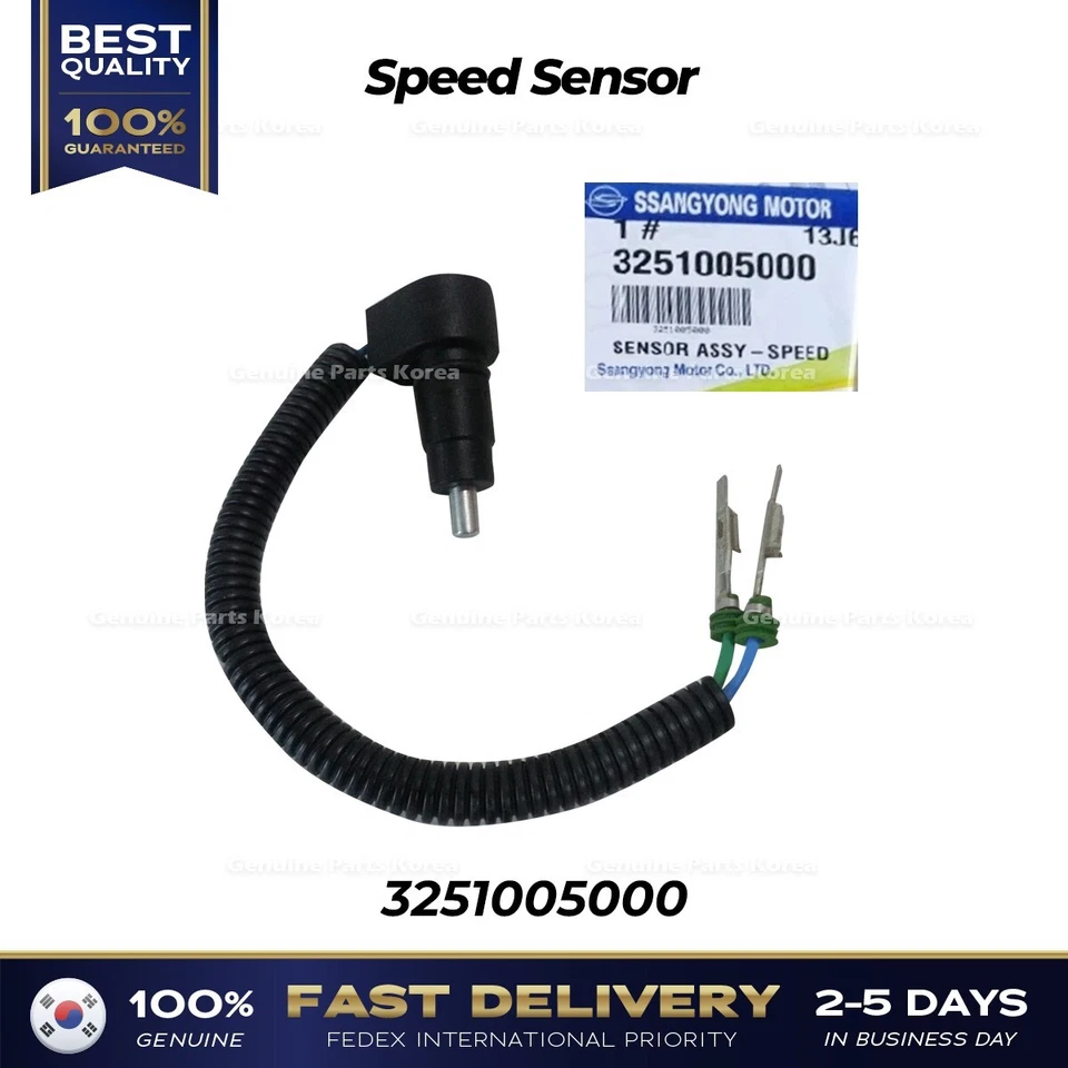 ⭐Genuino⭐ Sensor de velocidad 3251005000 para Ssangyong Rexton Foto 1 de 1