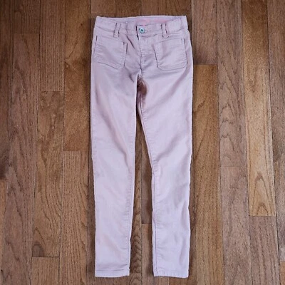 Pantalones de mezclilla Place Girls talla 10 rosa legging elásticos rosa polvoriento cintura ajustable Foto 1 de 4
