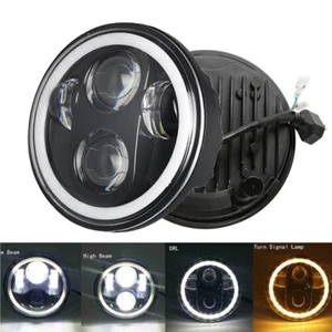 DOT 5-3/4" 5.75 LED Headlight DRL Beam for Yamaha V-Star XVS 650 950 1100 - Picture 1 of 12