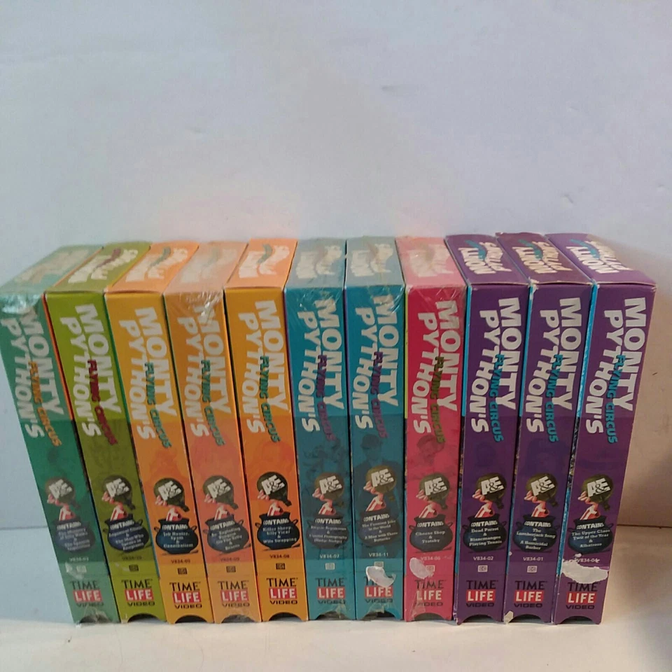 Monty Python's Flying Circus VHS  British Comedy -  11 VHS Tapes - Image 1 of 4