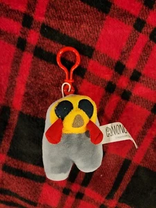 Amoung Us Appendiabiti Peluche Serie 3 Maschera Antigas Imposter - Foto 1 di 2