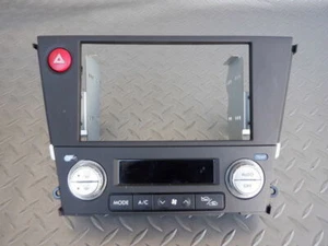 Subaru Legacy BL BP BPE Dual-zone A/C Switch Audio 2DIN Panel 06-08 G3017AG011 - Picture 1 of 7