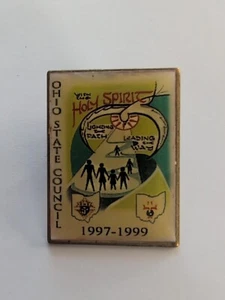 Prendedor de solapa Espíritu Santo Caballeros de Colón Ohio State Council 1997-99 (K de C) - Imagen 1 de 24