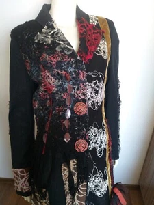 SAVE THE QUEEN embroidered multicoloured jacket size XL - Picture 1 of 11