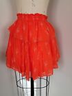 Karina Grimaldi Orange Skirt Size M