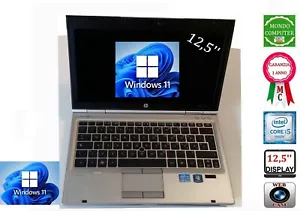 PORTATILE NOTEBOOK HP ELITEBOOK 2570P CPU INTEL CORE i5 3360 SSD WINDOWS 11 PRO - Imagen 1 de 1