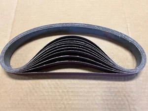 PREMIUM 1" X 30" ALUMINUM OXIDE SANDING BELTS - 10 PACKS! YOU CHOOSE THE GRITS! - Picture 1 of 3