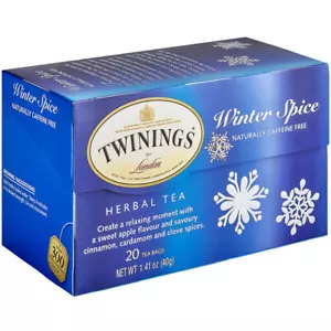 Twinings Winter Spice Herbal Tea Bags - 20/Box - Picture 1 of 4