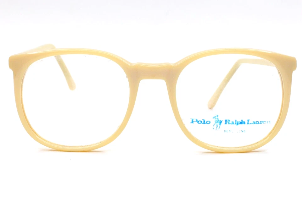 Vintage Ralph Lauren Polo 25 Flex Gafas Plástico Beige Retro Años 80 NUEVO Foto 1 de 4