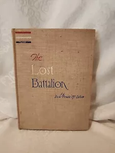 SIGNED History and Rhymes of The Lost Battalion by Buck Private McCollum 1937 HC - Picture 1 of 7