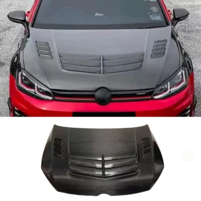 Capó del motor de fibra de carbono estilo VRS para Volkswagen Golf 7 7,5 MK7 7,5 GTI VRS Foto 1 de 4