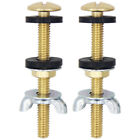 2 Pcs Heavy Duty Toilet Bolts Toilet Wax Ring Replacement Kit Screw Water Tank