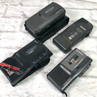 4x dyktafon kasetowy - Sony, Philips, Sanyo, buty - wszystko z wadą, sprzedawane asis